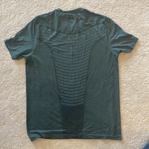 Men’s Under Armour Gym Exercise Shoet Sleeves Shirt Size Large L - Picture 5 of 5